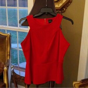 Worthington Vibrant Red Blouse